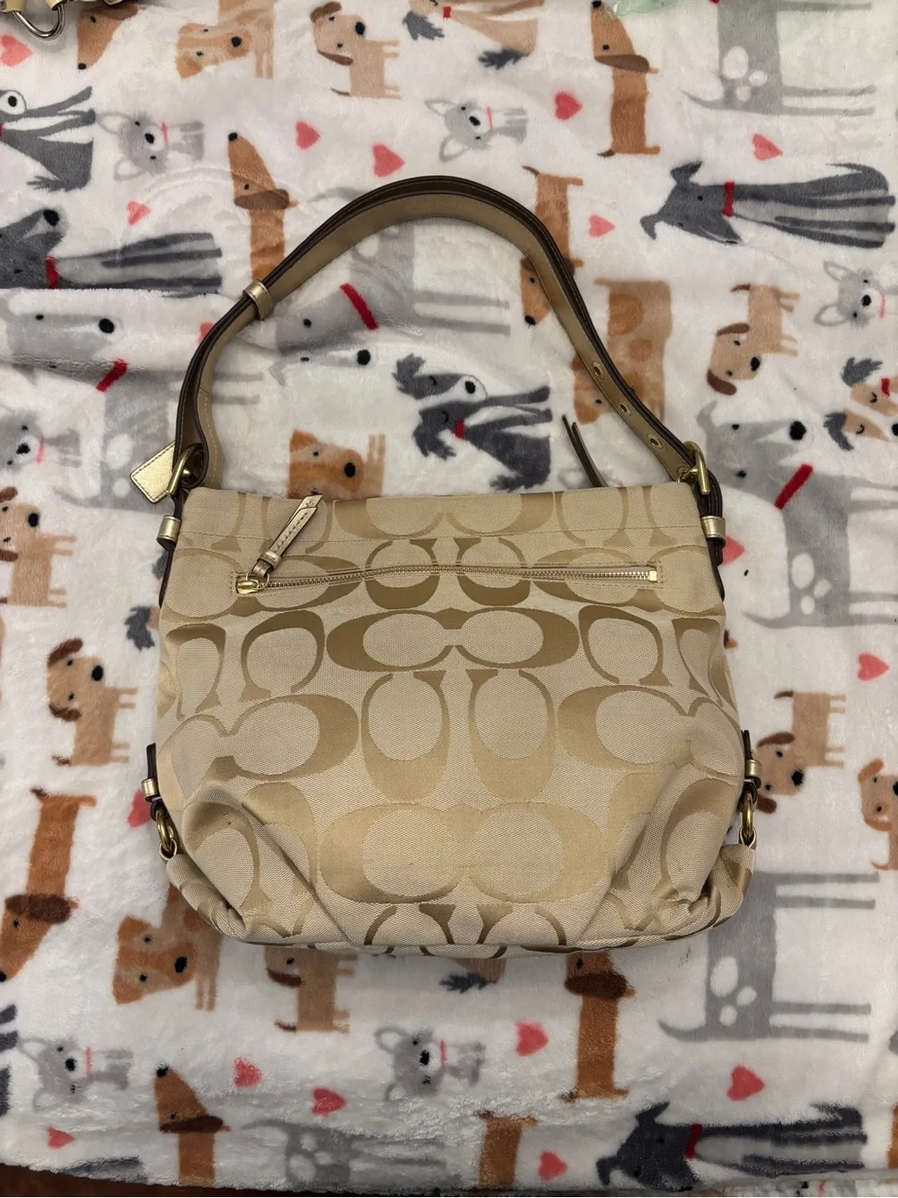 Vintage Coach Soho Signature Duffle